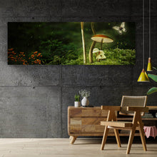 Lade das Bild in den Galerie-Viewer, Poster Fantasie Pilze Panorama