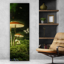 Lade das Bild in den Galerie-Viewer, Poster Fantasie Pilze Panorama Hoch