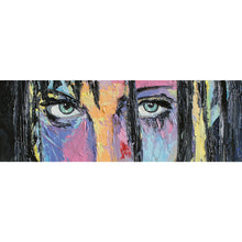 Lade das Bild in den Galerie-Viewer, Poster Fantasie Portrait eines Mädchens Panorama