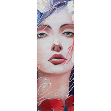 Lade das Bild in den Galerie-Viewer, Poster Fantasie Portrait einer Frau Panorama Hoch