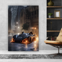 Lade das Bild in den Galerie-Viewer, Poster Fantasy Gangster Sportwagen Digital Art Hochformat