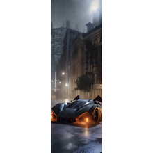 Lade das Bild in den Galerie-Viewer, Spannrahmenbild Fantasy Gangster Sportwagen Digital Art Panorama Hoch