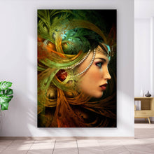 Lade das Bild in den Galerie-Viewer, Leinwandbild Fantasy Schönheit Hochformat