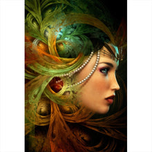 Lade das Bild in den Galerie-Viewer, Leinwandbild Fantasy Schönheit Hochformat