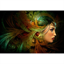 Lade das Bild in den Galerie-Viewer, Leinwandbild Fantasy Schönheit Querformat