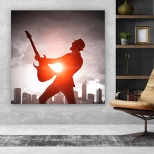 Lade das Bild in den Galerie-Viewer, Aluminiumbild Feel the Music Quadrat