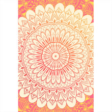 Lade das Bild in den Galerie-Viewer, Poster Florales Mandala Hochformat