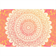 Lade das Bild in den Galerie-Viewer, Poster Florales Mandala Querformat