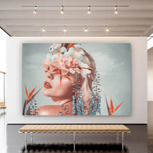 Lade das Bild in den Galerie-Viewer, Aluminiumbild Flower Queen Querformat