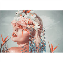 Lade das Bild in den Galerie-Viewer, Spannrahmenbild Flower Queen Querformat