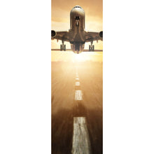 Lade das Bild in den Galerie-Viewer, Poster Flugzeug hebt ab Panorama Hoch