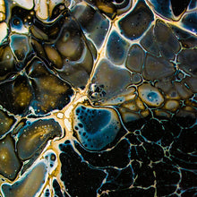 Lade das Bild in den Galerie-Viewer, Aluminiumbild Fluid Art Galaxy Quadrat