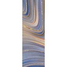 Lade das Bild in den Galerie-Viewer, Spannrahmenbild Fluid Art Glitzer Wellen Panorama Hoch