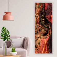 Lade das Bild in den Galerie-Viewer, Poster Fluid Art Lava Panorama Hoch