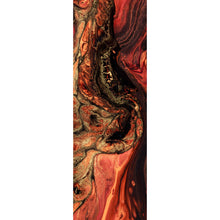Lade das Bild in den Galerie-Viewer, Aluminiumbild Fluid Art Lava Panorama Hoch