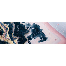 Lade das Bild in den Galerie-Viewer, Leinwandbild Fluid Art Lovely Pink Panorama