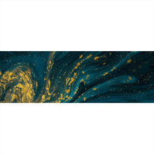 Lade das Bild in den Galerie-Viewer, Aluminiumbild gebürstet Fluid Art Luxury No. 2 Panorama