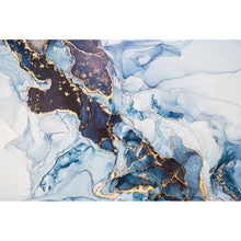 Lade das Bild in den Galerie-Viewer, Poster Fluid Art Ocean Querformat