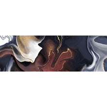 Lade das Bild in den Galerie-Viewer, Spannrahmenbild Fluid Art Red Secret Panorama
