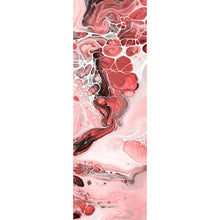 Lade das Bild in den Galerie-Viewer, Acrylglasbild Fluid Art Soft Red Panorama Hoch