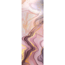 Lade das Bild in den Galerie-Viewer, Leinwandbild Fluid Art Rose Panorama Hoch