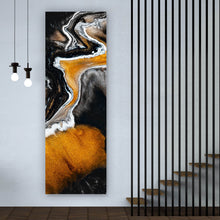 Lade das Bild in den Galerie-Viewer, Poster Fluid Art dunkles Geheimnis Panorama Hoch