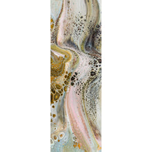 Lade das Bild in den Galerie-Viewer, Leinwandbild Fluid Art Soft Pastell Panorama Hoch