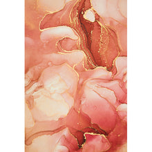 Lade das Bild in den Galerie-Viewer, Poster Fluid Art Sweet Orange Hochformat