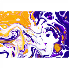 Lade das Bild in den Galerie-Viewer, Spannrahmenbild Fluid Art Sunny Kiss Querformat
