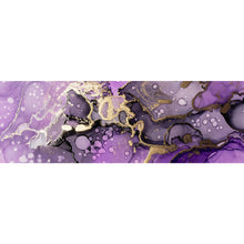 Lade das Bild in den Galerie-Viewer, Poster Fluid Art Violet Dream Panorama