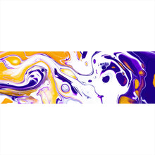Lade das Bild in den Galerie-Viewer, Spannrahmenbild Fluid Art Sunny Kiss Panorama