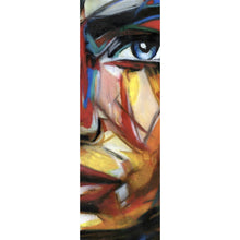 Lade das Bild in den Galerie-Viewer, Poster Frau Zeichenstil Abstrakt Panorama Hoch