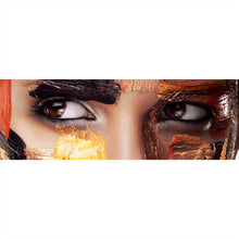Lade das Bild in den Galerie-Viewer, Poster Frauen Portrait Bodypaint Panorama