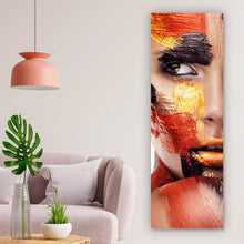 Lade das Bild in den Galerie-Viewer, Poster Frauen Portrait Bodypaint Panorama Hoch