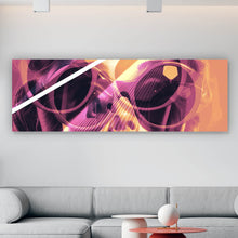 Lade das Bild in den Galerie-Viewer, Poster Frauengesicht mit Brille Modern Art Panorama
