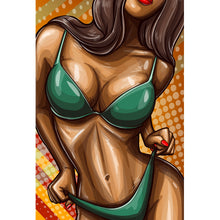 Lade das Bild in den Galerie-Viewer, Poster Frauenkörper im Pop Art Style Hochformat