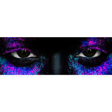 Lade das Bild in den Galerie-Viewer, Poster Frauenportrait Neon No.2 Panorama