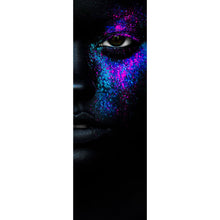 Lade das Bild in den Galerie-Viewer, Poster Frauenportrait Neon No.2 Panorama Hoch
