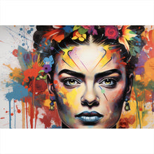 Lade das Bild in den Galerie-Viewer, Spannrahmenbild Frida Abstrakt No.1 Querformat