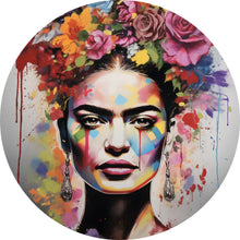 Lade das Bild in den Galerie-Viewer, Aluminiumbild Frida Abstrakt Kreis