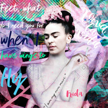Lade das Bild in den Galerie-Viewer, Poster Frida Pop Art Quadrat