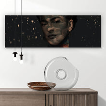 Lade das Bild in den Galerie-Viewer, Aluminiumbild Frida Vintage mit Blumen Panorama