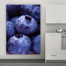 Lade das Bild in den Galerie-Viewer, Poster Frische Heidelbeeren Hochformat
