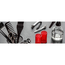 Lade das Bild in den Galerie-Viewer, Aluminiumbild gebürstet Friseurzubehör Panorama