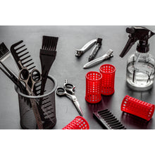 Lade das Bild in den Galerie-Viewer, Aluminiumbild gebürstet Friseurzubehör Querformat