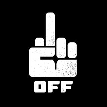 Lade das Bild in den Galerie-Viewer, Poster F*** off Quadrat