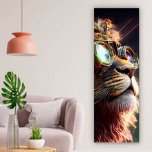 Lade das Bild in den Galerie-Viewer, Poster Galaktischer Fantasie Löwe Panorama Hoch