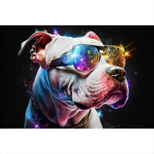 Lade das Bild in den Galerie-Viewer, Poster Galaktischer Fantasie Hund Querformat