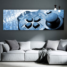 Lade das Bild in den Galerie-Viewer, Leinwandbild Gaming Controller Panorama