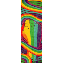 Lade das Bild in den Galerie-Viewer, Poster Geballte Faust Regenbogenfarben Panorama Hoch